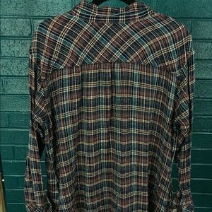 Caslon Boyfriend Fit Super Soft Plaid Button Down